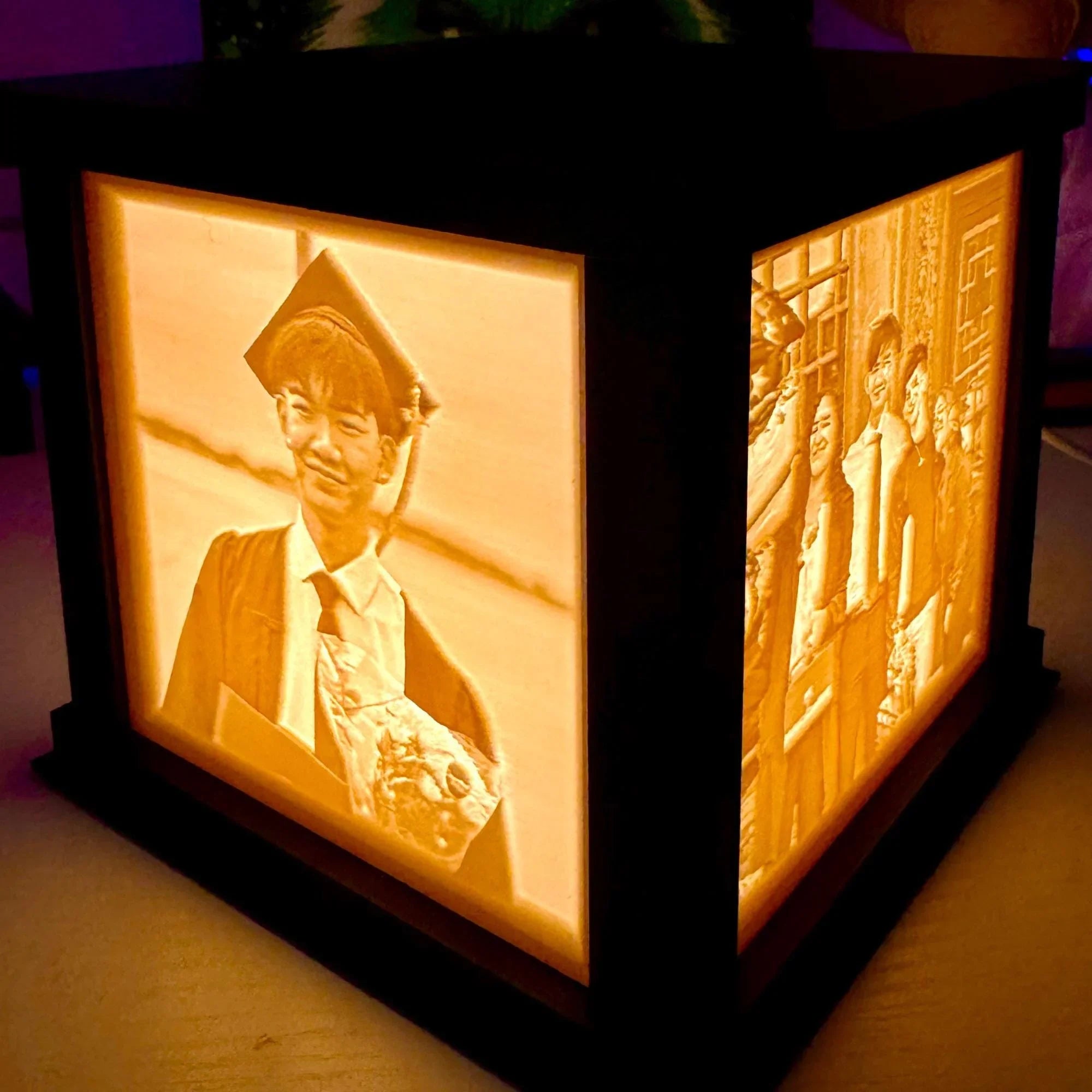 Personalized Lithophane Photo Light Box