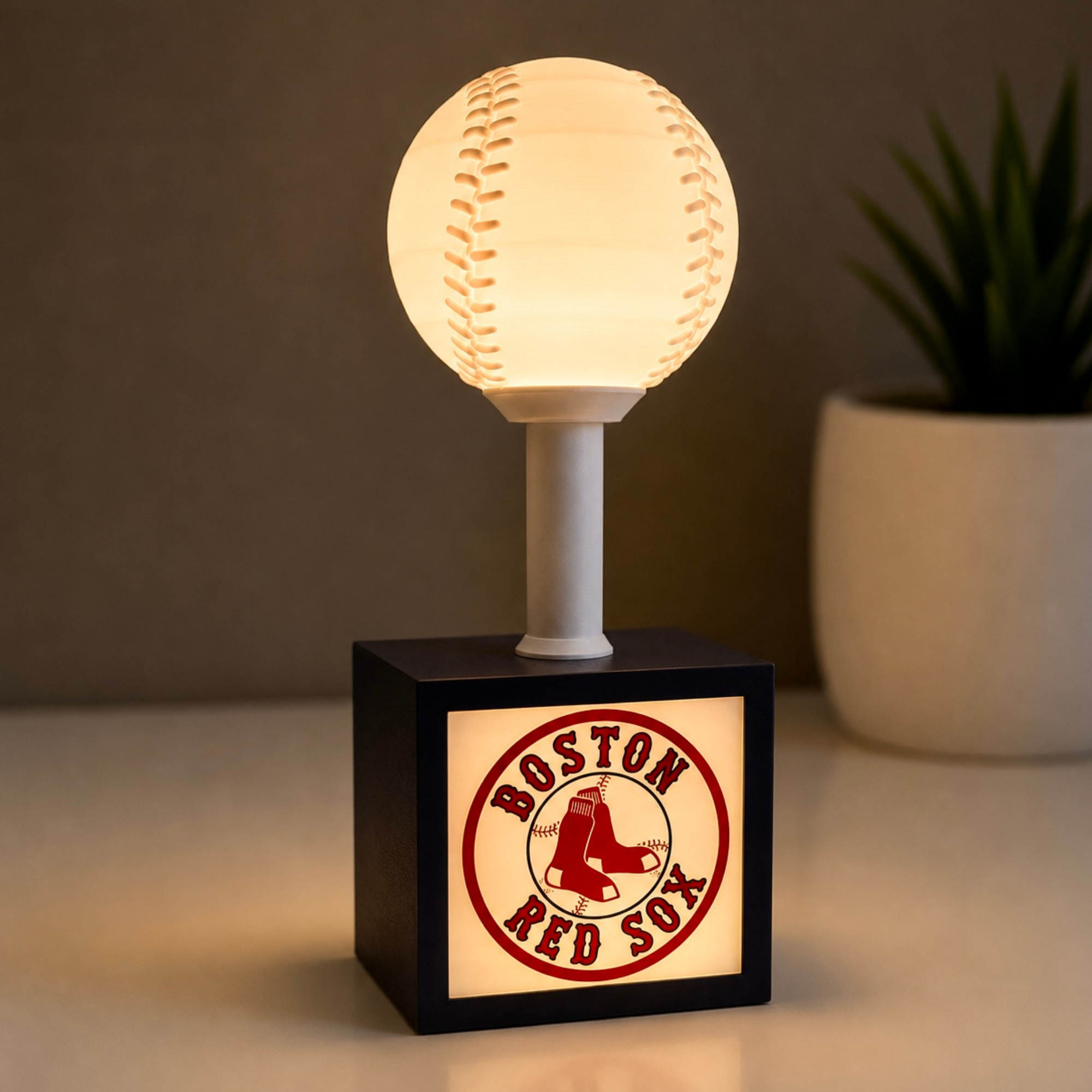 Boston Red Sox Light Box Lamp