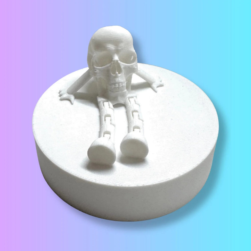 Articulated Skull Straw Topper Buddy